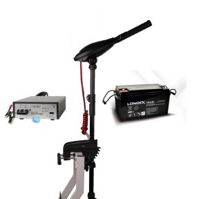 Haswing Aussenborder 40lbs + AGM Batterie 92Ah +...